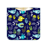 Tots Microfibre Hoodie Towel - Jelly Fish - Kaalfööt