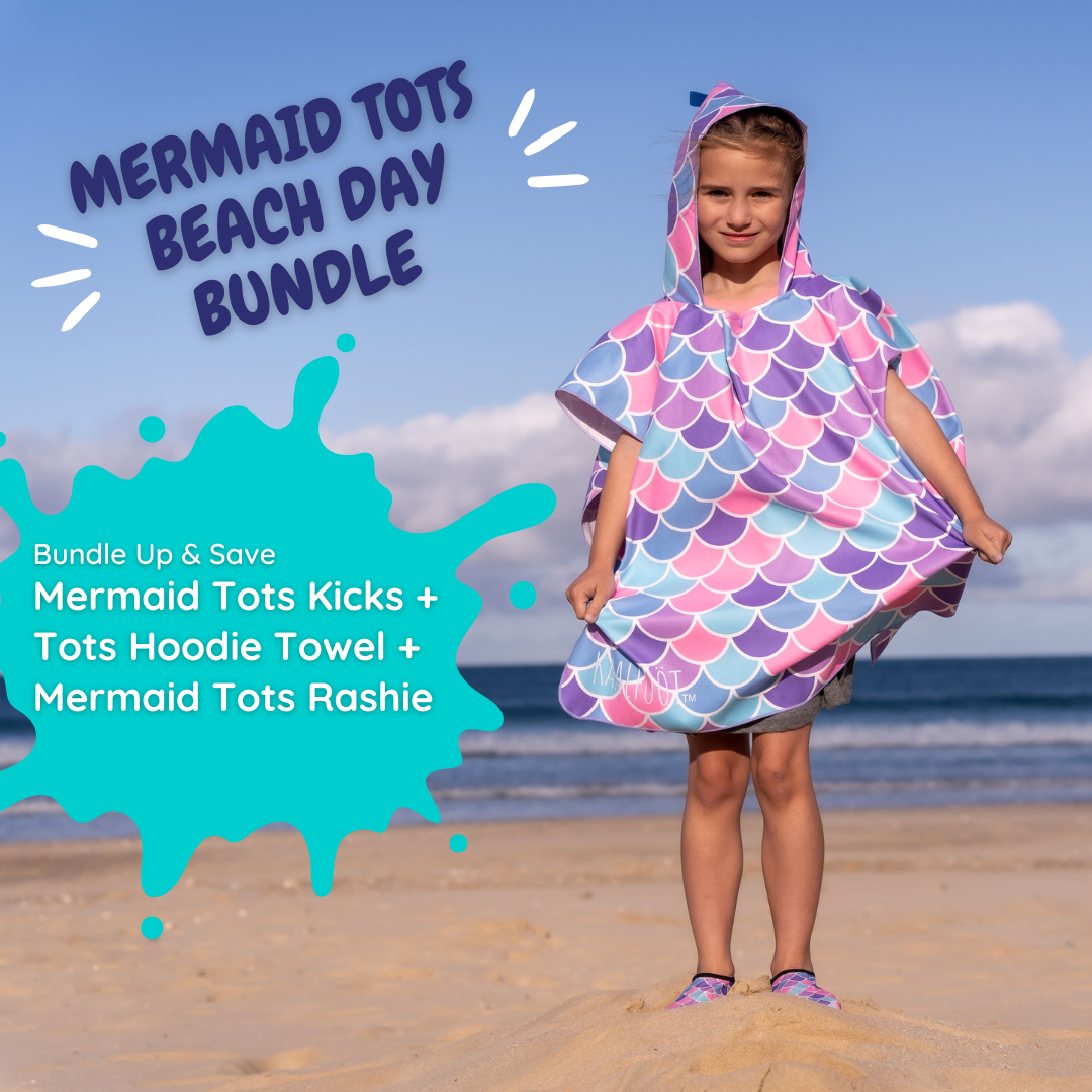 Mermaid Tots Beach Day Bundle - Kaalfööt