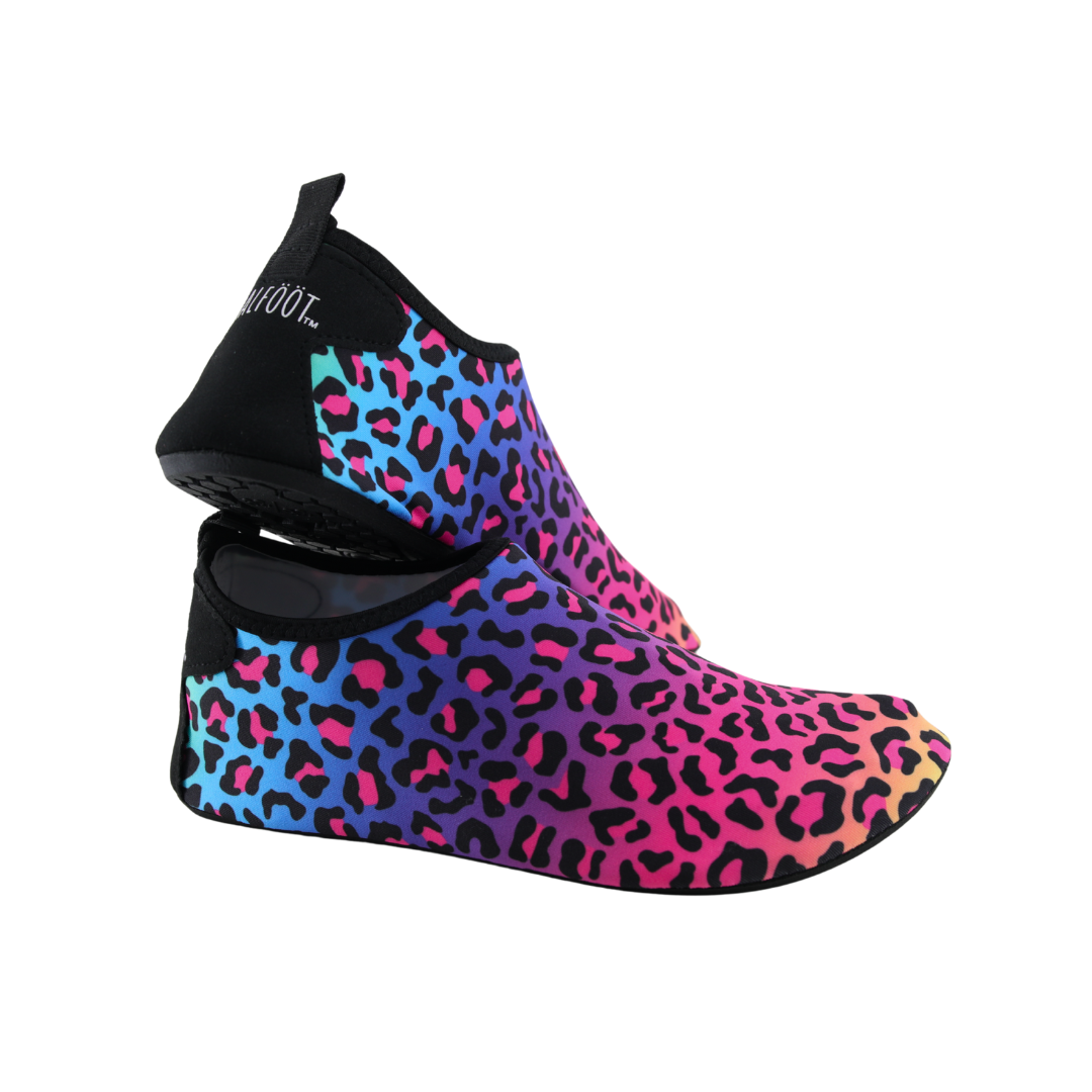 Neon Leopard - Kaalfööt