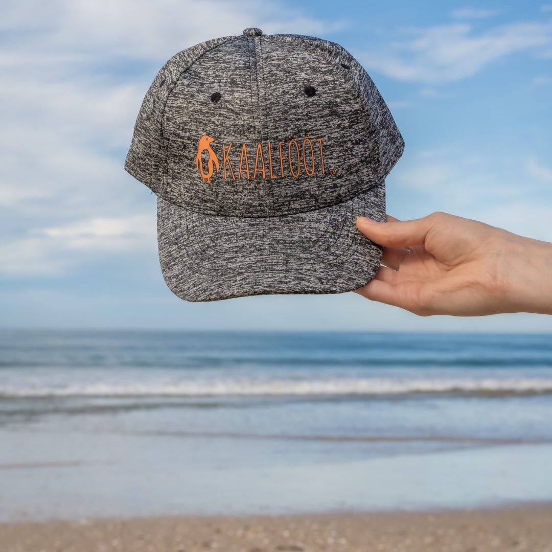 Coastal Grey 6 Panel Cap