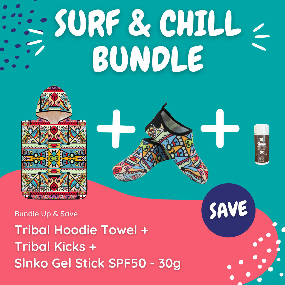Tribal Surf & Chill Bundle (with Stick Sunscreen) - Kaalfööt