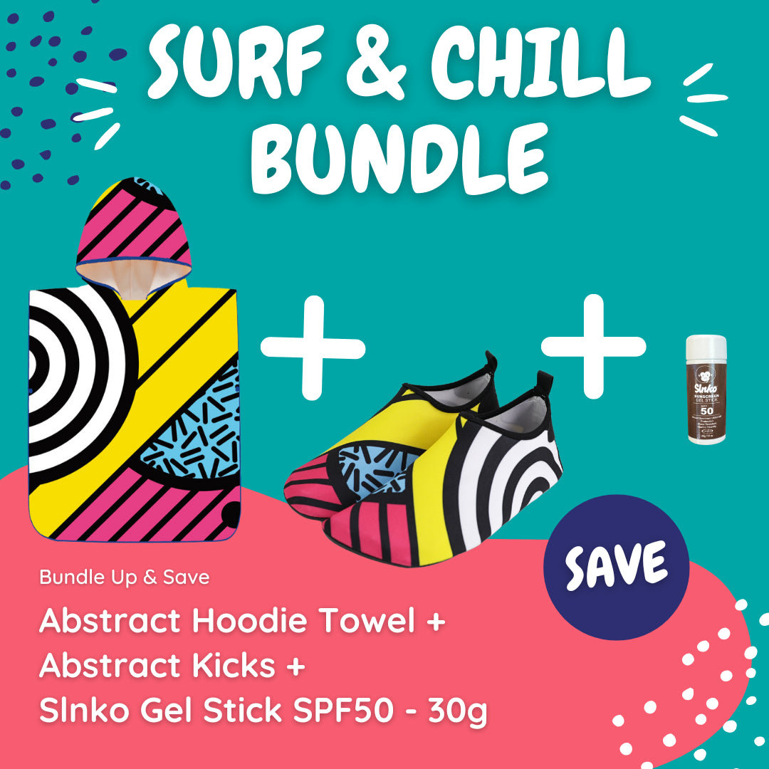 Abstract Surf & Chill Bundle (with Stick Sunscreen) - Kaalfööt