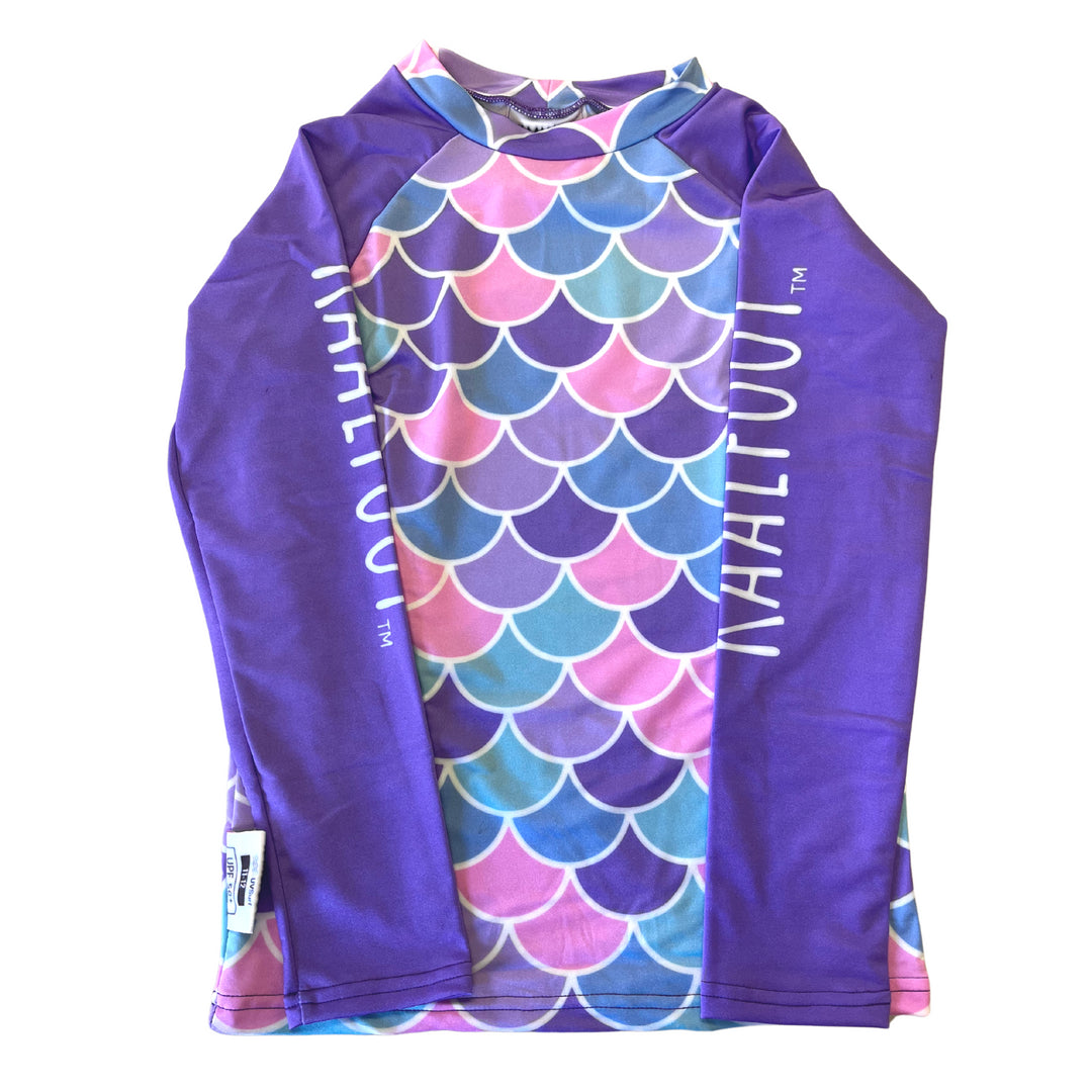 Mermaid - Long Sleeve UPF 50 Rash Vest - Kaalfööt