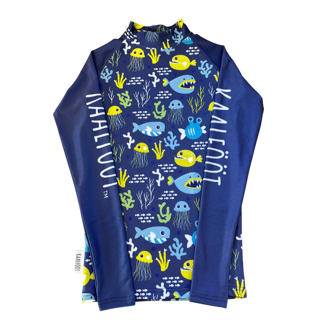 Jellyfish - Long Sleeve UPF 50 Rash Vest - KAALFÖÖT