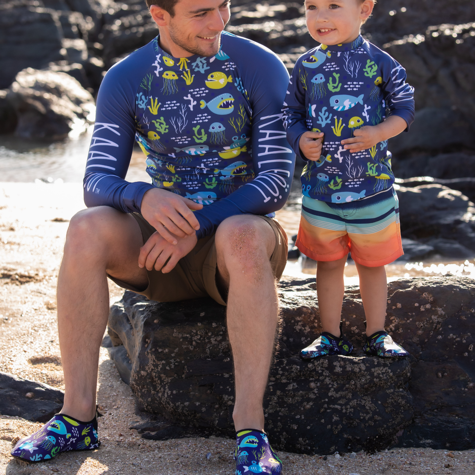 Jellyfish - Long Sleeve UPF 50 Rash Vest - KAALFÖÖT