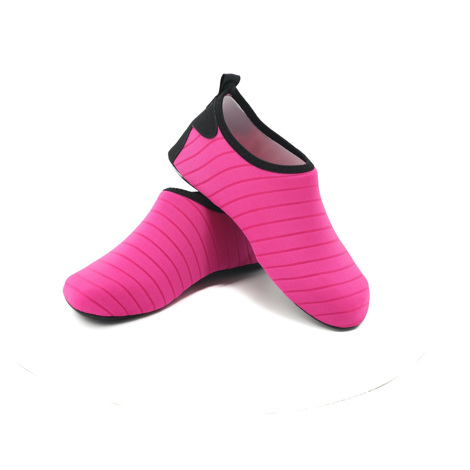 Bright Pink Quick-Dry Shoes at KAALFÖÖT | Soft Non-Slip Fabric Shoes ...